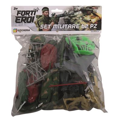 FORTI EROI - Busta MILITARI 62 pezzi