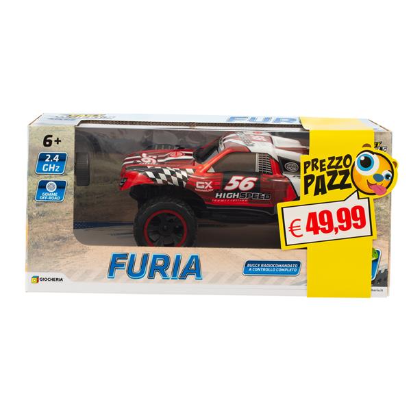 PREZZO PAZZO - Fw Auto FURIA 1:12 R/C  DOPPIA BATTERIA