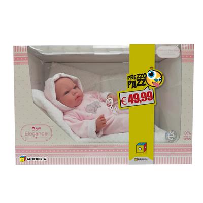 PREZZO PAZZO - ARIAS BEBE' cm.40 Tutina ROSA 60700