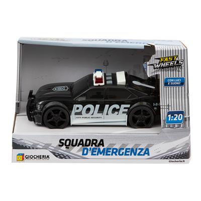 FAST WHEELS - Squadra d'Emergenza con Luci e Suoni 3 Modelli