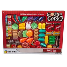 GIOCHI DI CASA - Set Food MAXI FOOD SET 80 ALIMENTI