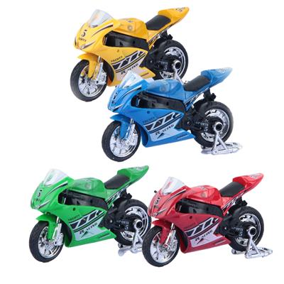 FAST WHEELS - Moto da Corsa Die Cast in dsp da 12 in 4 Mod.Ass.