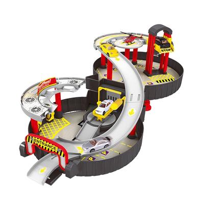 FAST WHEELS - Pista MAXI-PNEUMATICO Richiudibile con Auto