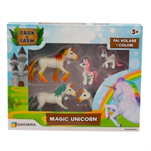 PARK&FARM - Set 6 Magici Unicorni