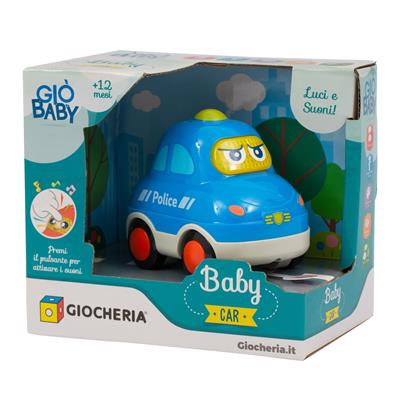 GIO' BABY - Veicoli Cartoon con Suoni   6 Modelli