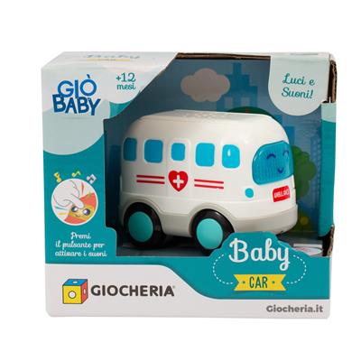 GIO' BABY - Veicoli Cartoon con Suoni   6 Modelli