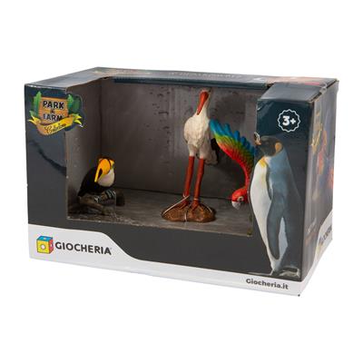 PARK&FARM - Mondo Polare 4 Animali e 4 Cuccioli