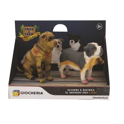 PARK&FARM - Set 2 Cani Assortiti 3 Modelli