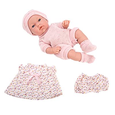 COCCOLE e BACI - Real Baby cm.33 con Vestitino 60712