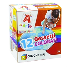 A di ARTE - Scatola 12 GESSETTI Colorati