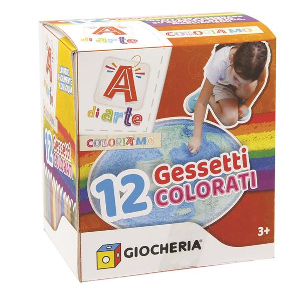 A di ARTE - Scatola 12 GESSETTI Colorati