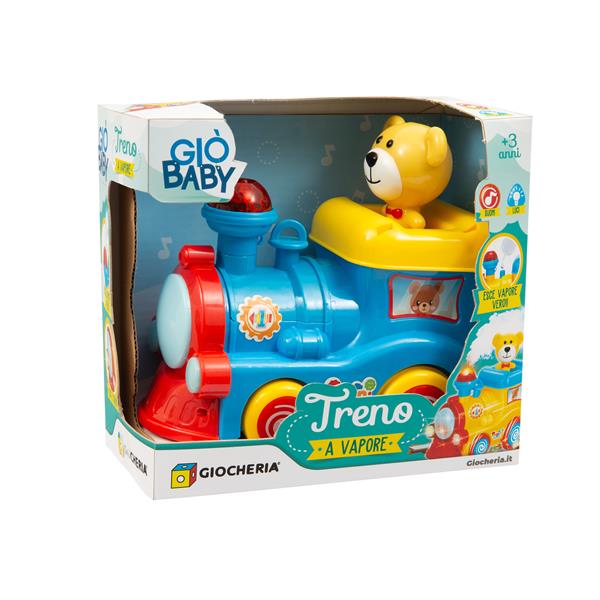 GIO' BABY - Treno a Vapore Orsetto Capostazione