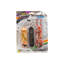 FAST WHEELS - Skateboard 3 in Blister con accessori