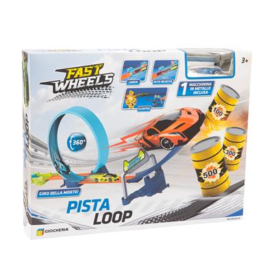 FAST WHEELS - Pista Singolo Loop