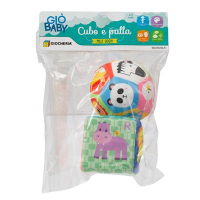GIO' BABY - CUBO E PALLA Morbidissimi
