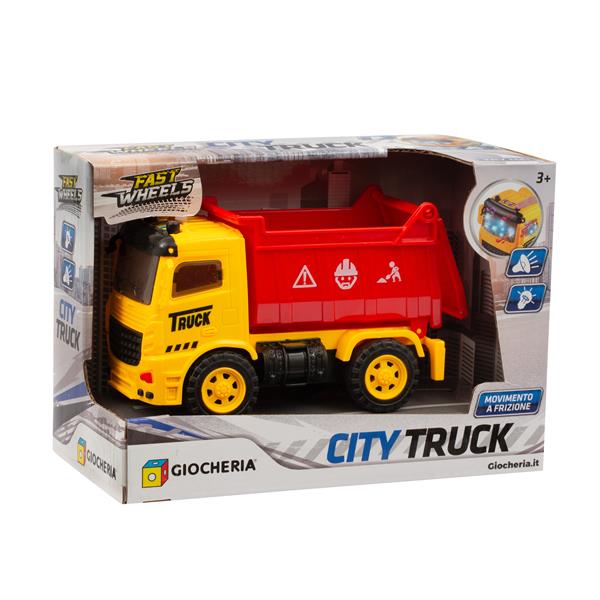 FAST WHEELS - CITY TRUCK Veicolo Luci e Suoni 3 Mod