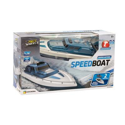 FAST WHEELS - SPEEDBOAT Motoscafo RC
