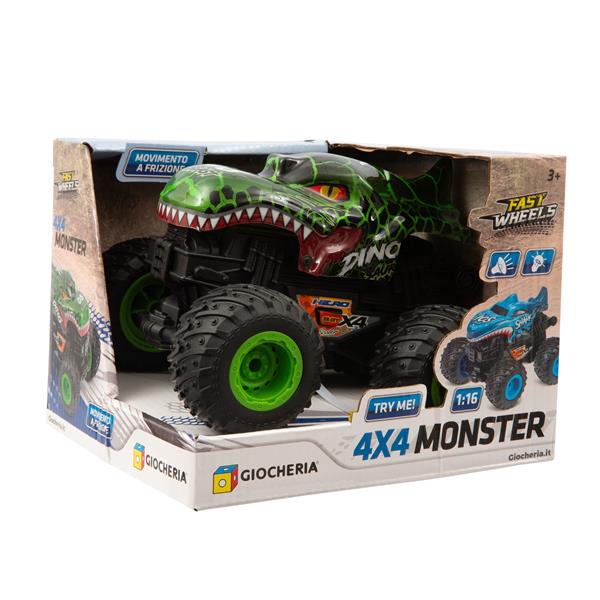 FAST WHEELS - 4X4 MONSTER Fuoristrada 2 Modelli