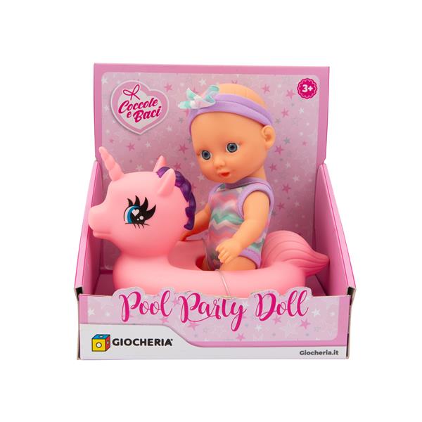 COCCOLE e BACI - Bebè 17 cm con Salvagente