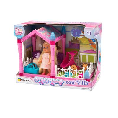 PRINCY BELLA - Mini Doll 1 Bambolina con Villa