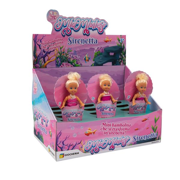 PRINCY BELLA - Mini Doll Sirena in Espositore
