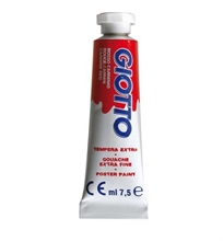 Tempera Giotto Rosso Carminio Tubetto 7,5Ml
