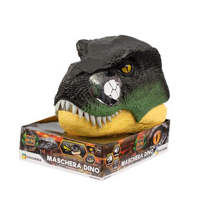 PARK&FARM - Maschera Dino Occhi Luminosi Colore Verde