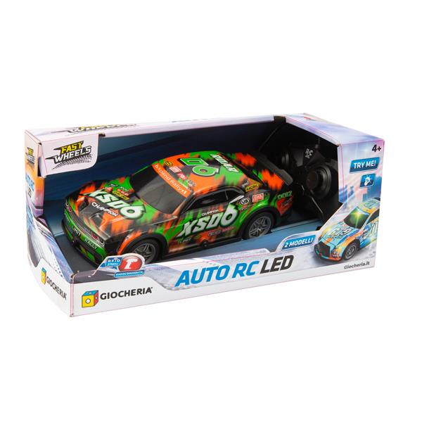 FAST WHEELS - PICCOLA Auto R/C con Led TRY ME