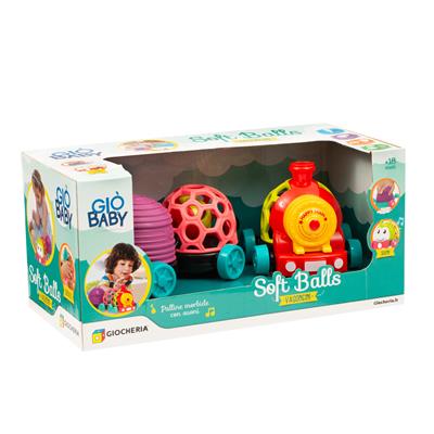 GIO' BABY - Trenino 3 Soft Balls