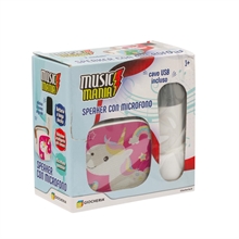 MUSIC MANIA - Speaker Microfono 4 UNICORNO e 2 DINO