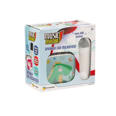 MUSIC MANIA - Speaker Microfono 4 UNICORNO e 2 DINO