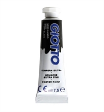 Tempera Giotto Nero Tubetto 7,5Ml