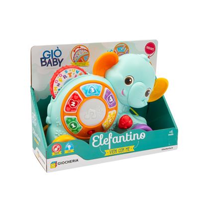 GIO' BABY - Elefante Trainabile Luci e Suoni