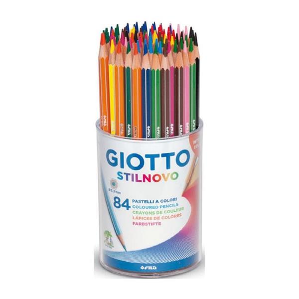 Barattolo Pastelli Giotto Stilnovo 84Pz
