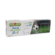 PLAY OUT - Porta Calcio 2 in 1 diventa 1 PORTA o 2 PORTICINE