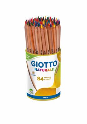 BARATTOLO PASTELLI GIOTTO NATURALE 84PZ