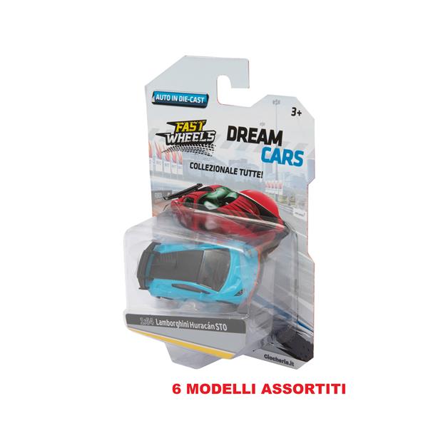 FAST WHEELS - DIECAST CAR 6 ASST