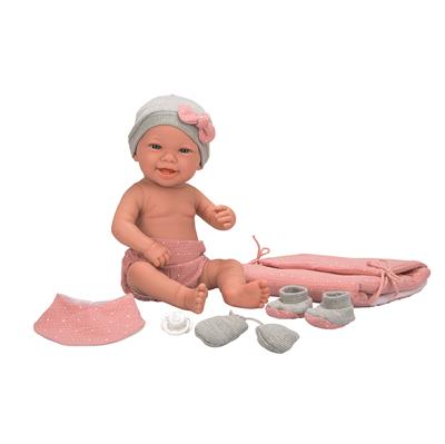 ARIAS - Bebè SARA cm.42 con FASCIATOIO e Guantini 65287 VINILE