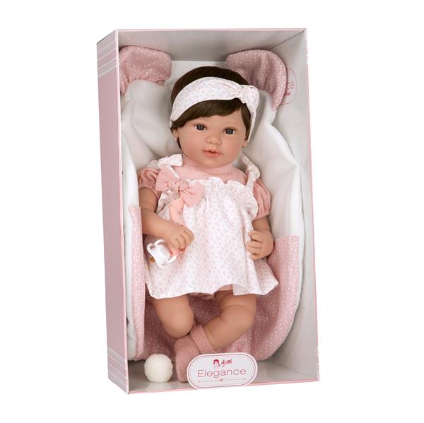 ARIAS - Bambola IRIS cm.45 RIDENTE Fasciatoio SACCO 65298