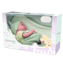 ARIAS TRUDI - Bebe' cm.40 PASSEGGIO con VIRGILIO 60708 MORBIDO