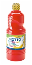 Tempera Pronta Giotto 1000Ml Rosso Scarlatto