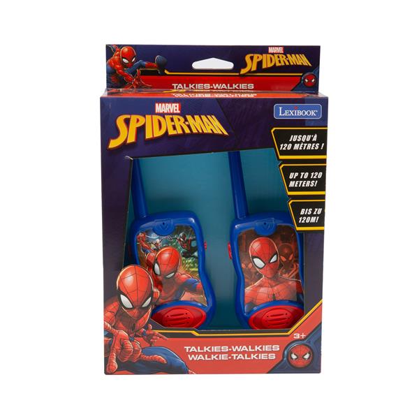 LEXIBOOK - Walkie Talkie Spiderman
