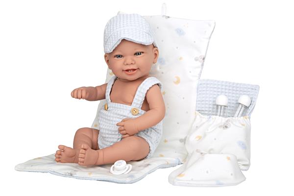 ARIAS - DIEGO Bebè cm.42 con Fasciatoio VINILE 65372