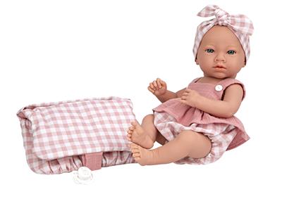 ARIAS - Bebè CARMEN cm.38 VINILE Borsa Fasciatoio 60798