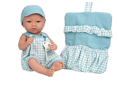 ARIAS - Bebè NICOLO' cm.38 VINILE Borsa Fasciatoio 60799