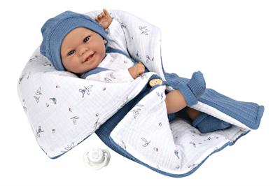 ARIAS - NOAH Bambola  cm.33 VINILE con Sacca Nanna 60790