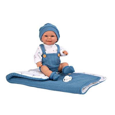 ARIAS - NOAH Bambola  cm.33 VINILE con Sacca Nanna 60790