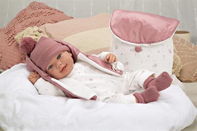 ARIAS - ALICE  Bebè cm.45 Morbido PESO con Zainetto 65376