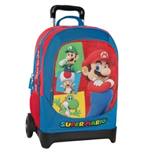 Zaino Organizzato Trolley Staccabile Supermario