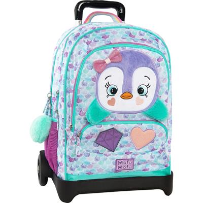 Zaino Organizzabile Trolley Staccabile Pinguino Mofumofu